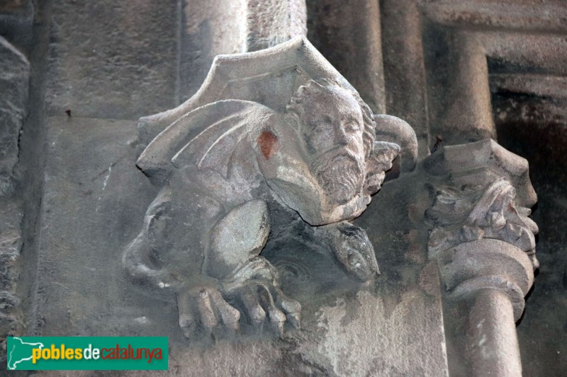 Barcelona - Casa dels Canonges del carrer Paradís (Foto: Albert Esteves, 2020) Barcelona - Casa dels Canonges del carrer Paradís