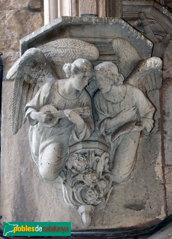 Barcelona - Pont del carrer del Bisbe (Foto: Albert Esteves, 2020) Barcelona - Pont del carrer del Bisbe