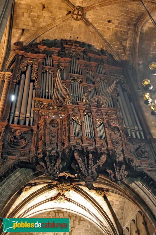 Barcelona - Orgue de la Catedral (Foto: Albert Esteves, 2020) Barcelona - Orgue de la Catedral