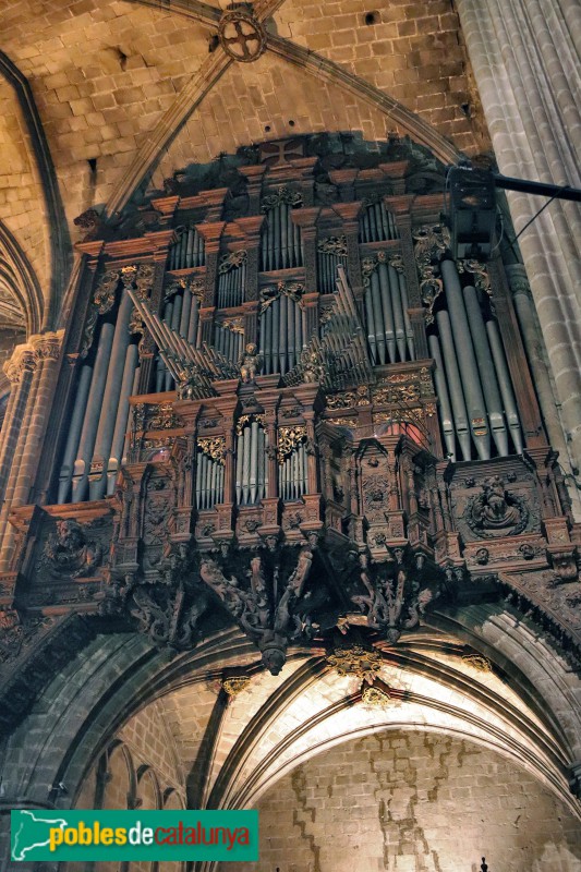 Barcelona - Orgue de la Catedral (Foto: Albert Esteves, 2020) Barcelona - Orgue de la Catedral