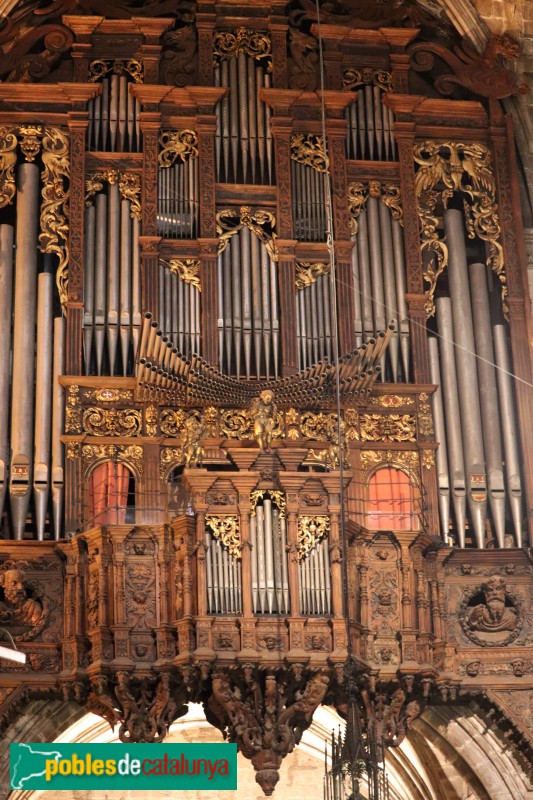Barcelona - Orgue de la Catedral (Foto: Albert Esteves, 2020) Barcelona - Orgue de la Catedral