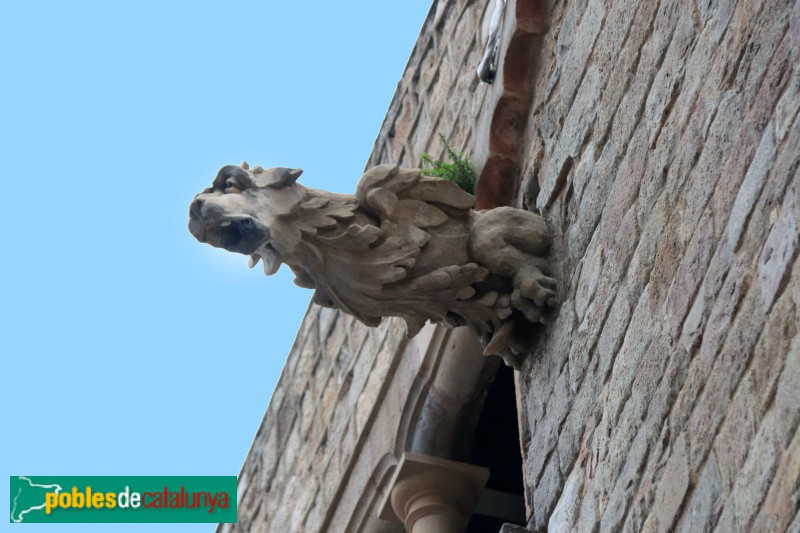 Barcelona - Catedral. Gàrgola exterior (Foto: Albert Esteves, 2020) Barcelona - Catedral. Gàrgola exterior