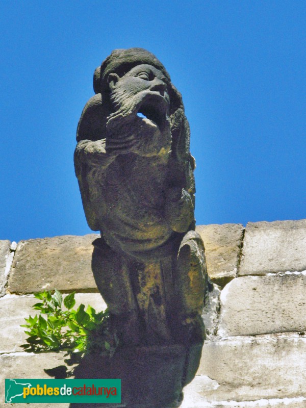 Barcelona - Catedral. Gàrgola exterior (Foto: Albert Esteves, 2007) Barcelona - Catedral. Gàrgola exterior