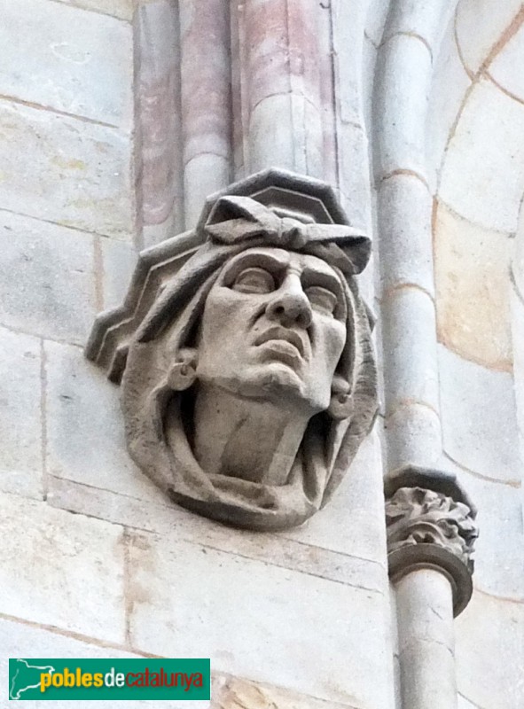 Barcelona - Catedral. Façana principal (Foto: Ad Meskens, 2020) Barcelona - Catedral. Façana principal