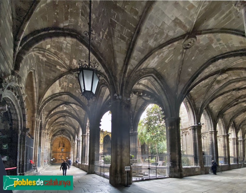 Barcelona - Claustre de la Catedral (Foto: Albert Esteves, 2020) Barcelona - Claustre de la Catedral