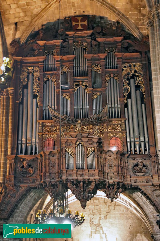 Barcelona - Orgue de la Catedral (Foto: Albert Esteves, 2020) Barcelona - Orgue de la Catedral