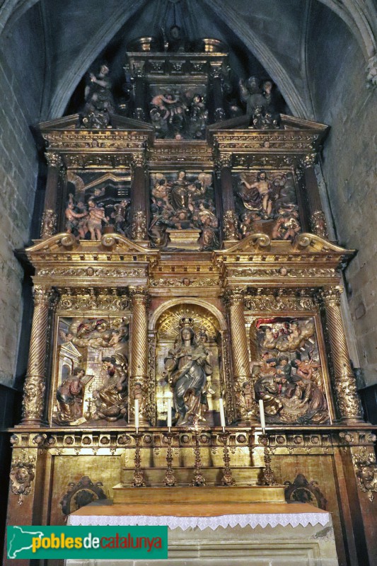 Barcelona - Catedral. Capella del Roser (Foto: Albert Esteves, 2020) Barcelona - Catedral. Capella del Roser