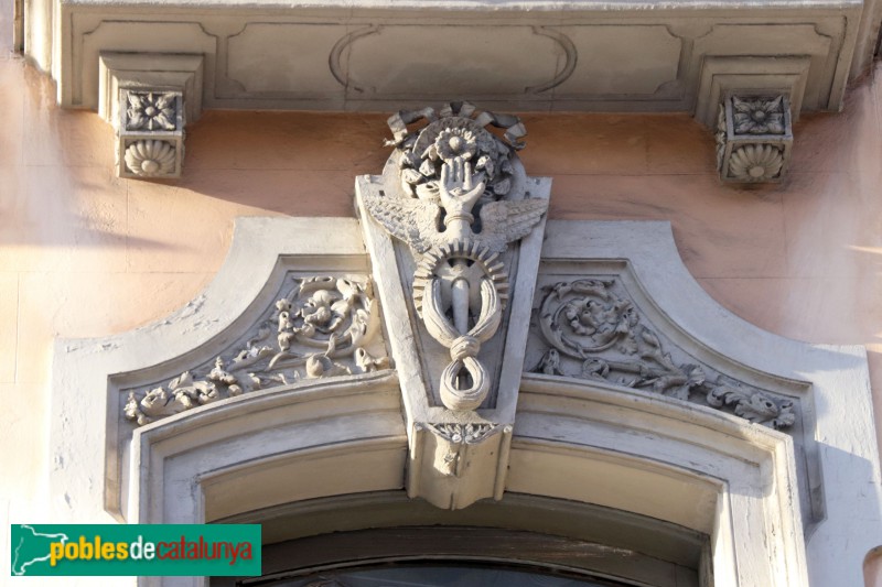 Barcelona - Casa Joan Güell (Rambla, 37) (Foto: Albert Esteves, 2019) Barcelona - Casa Joan Güell (Rambla, 37)