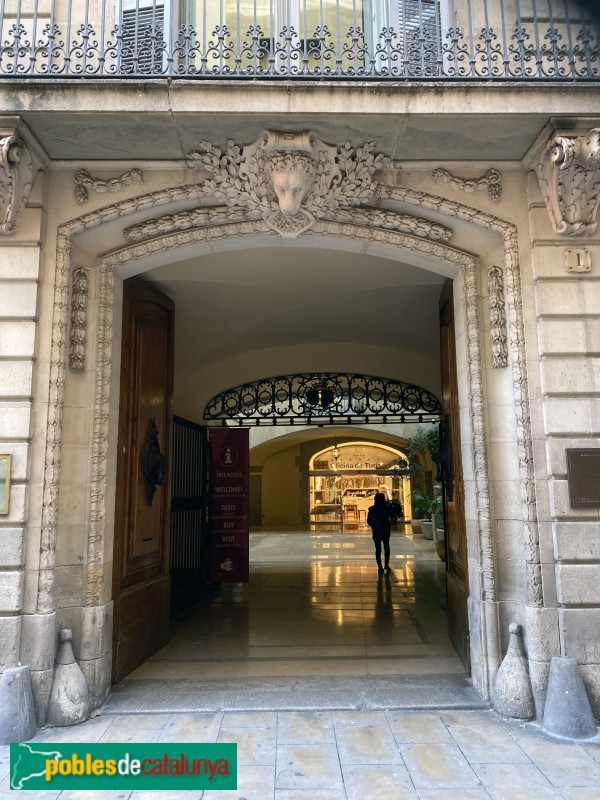 Barcelona - Palau Moja (Foto: Albert Esteves, 2019) Barcelona - Palau Moja