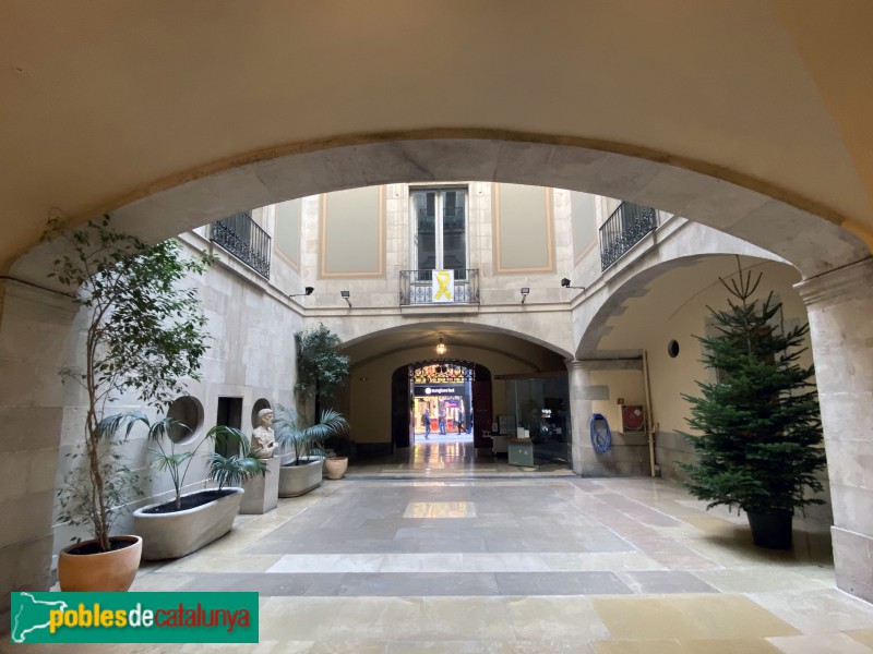 Barcelona - Palau Moja (Foto: Albert Esteves, 2019) Barcelona - Palau Moja