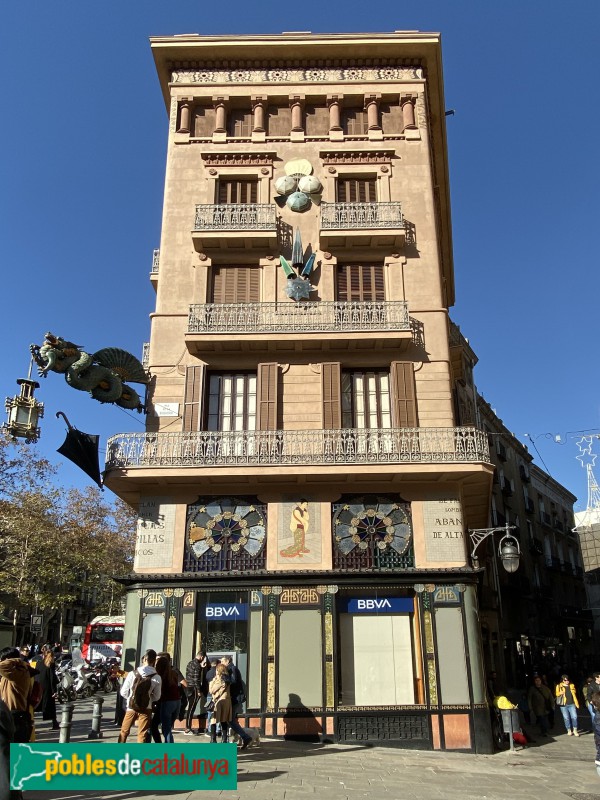 Barcelona - Casa Bruno Cuadros (Foto: Albert Esteves, 2019) Barcelona - Casa Bruno Cuadros