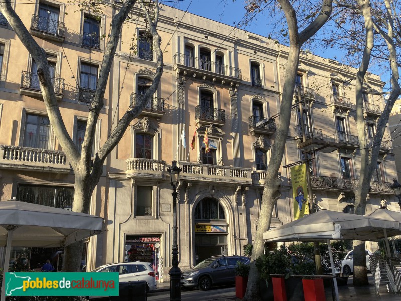 Barcelona - Rambla, 37 (Foto: Albert Esteves, 2019) Barcelona - Rambla, 37