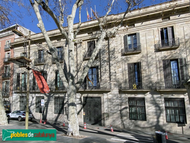 Barcelona - Palau March (Foto: Albert Esteves, 2019) Barcelona - Palau March