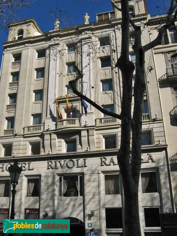 Barcelona - Hotel Rivoli (Foto: Albert Esteves, 2007) Barcelona - Hotel Rivoli