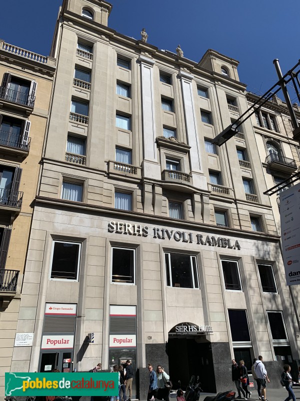 Barcelona - Hotel Rivoli (Foto: Albert Esteves, 2019) Barcelona - Hotel Rivoli