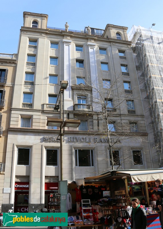 Barcelona - Hotel Rivoli (Foto: Albert Esteves, 2020) Barcelona - Hotel Rivoli