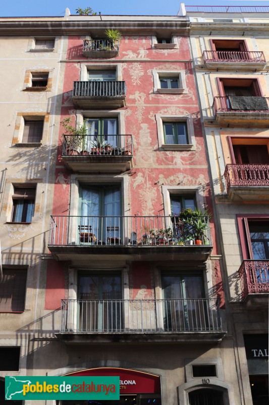 Barcelona - Rambla, 110 (Foto: Albert Esteves, 2020) Barcelona - Rambla, 110