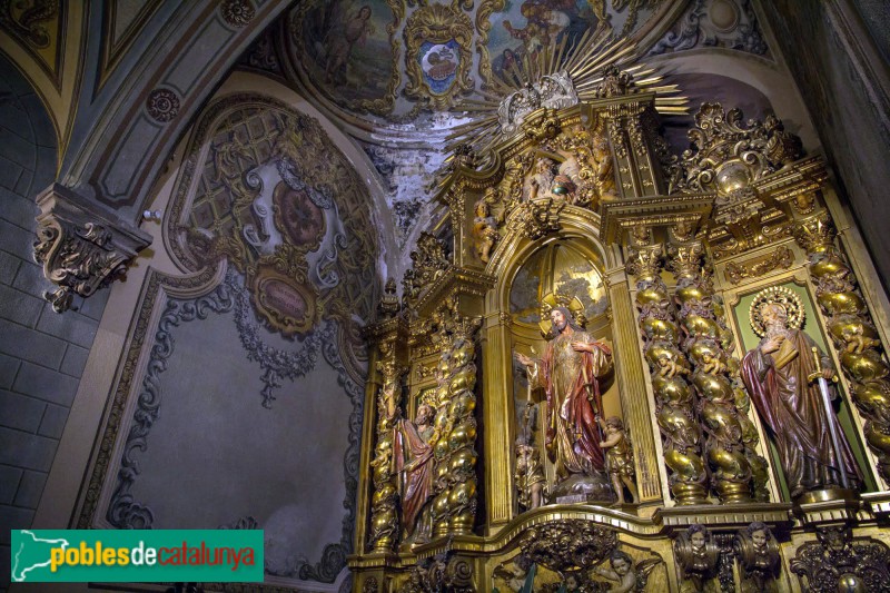 Barcelona - Església de Betlem, capella del Sagrat Cor (Foto: José Aguado, 2019) Barcelona - Església de Betlem, capella del Sagrat Cor