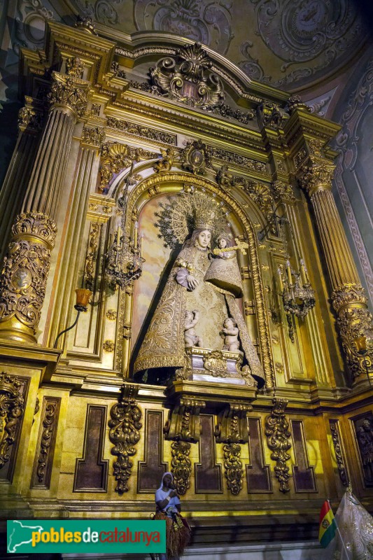 Barcelona - Església de Betlem, capella de la M.D. dels Desemparats (Foto: José Aguado, 2019) Barcelona - Església de Betlem, capella de la M.D. dels Desemparats