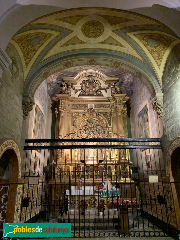 Barcelona - Església de Betlem, capella de la M.D. dels Desemparats (Foto: Albert Esteves, 2019) Barcelona - Església de Betlem, capella de la M.D. dels Desemparats