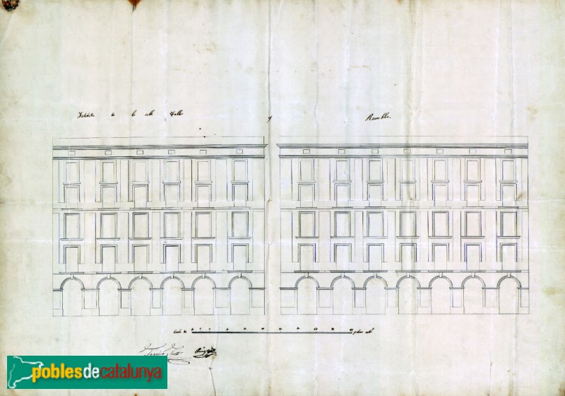 Barcelona - Casa Pere Bernis (Hotel Lloret), Arxiu Municipal Contemporani de Barcelona Barcelona - Casa Pere Bernis (Hotel Lloret), Arxiu Municipal Contemporani de Barcelona
