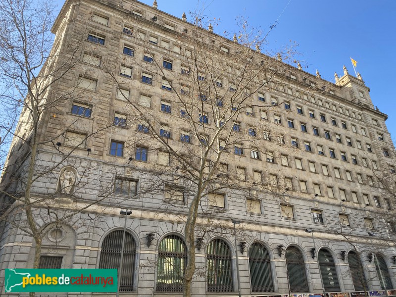 Barcelona - Banc d'Espanya (Foto: Albert Esteves, 2020) Barcelona - Banc d'Espanya