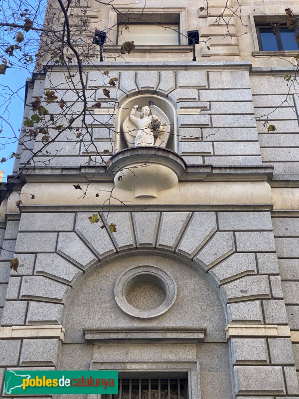 Barcelona - Banc d'Espanya (Foto: Albert Esteves, 2019) Barcelona - Banc d'Espanya