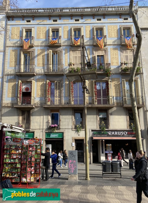 Barcelona - Rambla, 96 (Foto: Albert Esteves, 2020) Barcelona - Rambla, 96