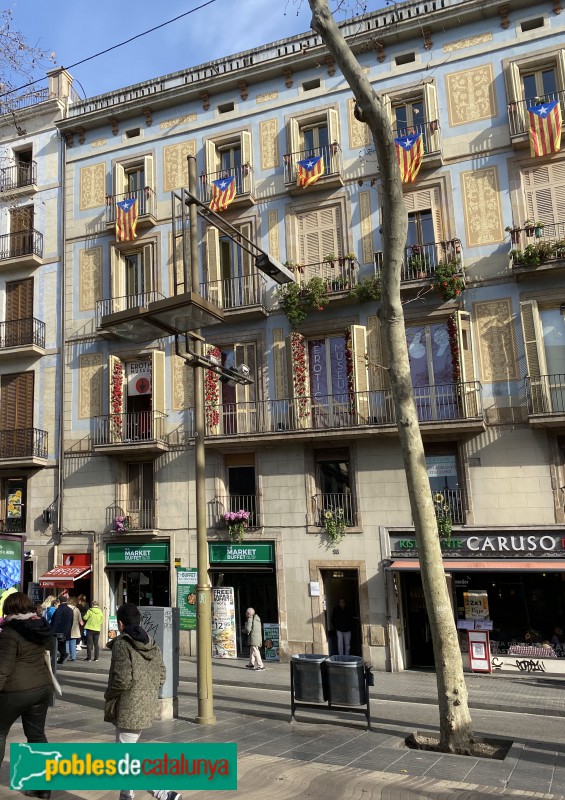 Barcelona - Rambla, 96 (Foto: Albert Esteves, 2020) Barcelona - Rambla, 96