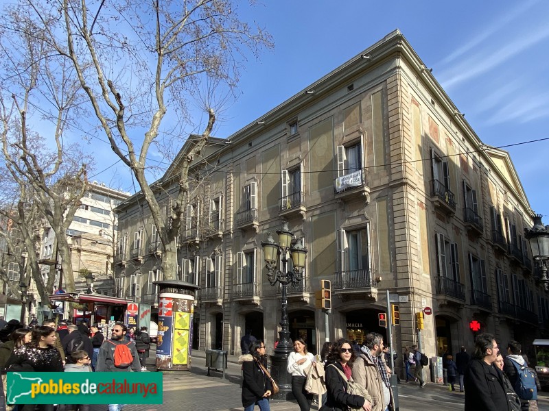 Barcelona - Palau Moja (Foto: Albert Esteves, 2020) Barcelona - Palau Moja