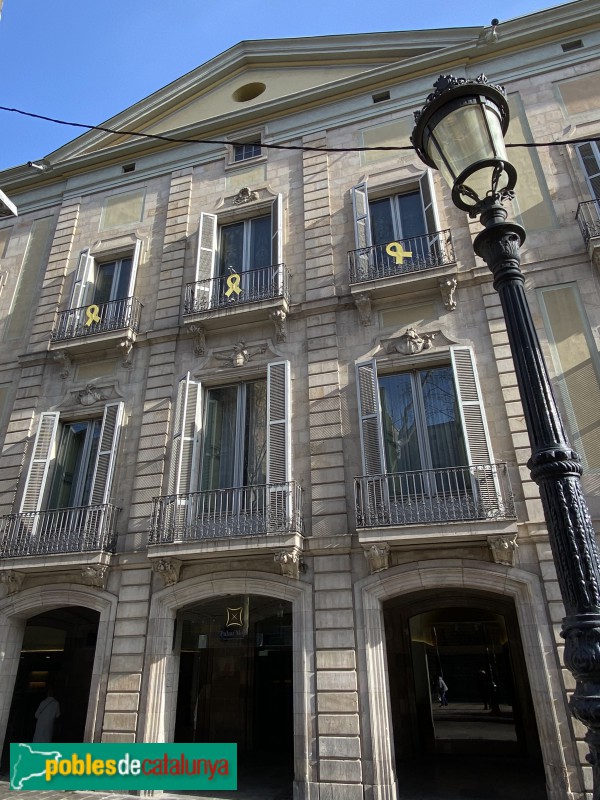 Barcelona - Palau Moja (Foto: Albert Esteves, 2020) Barcelona - Palau Moja