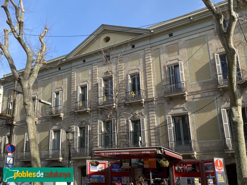 Barcelona - Palau Moja (Foto: Albert Esteves, 2020) Barcelona - Palau Moja