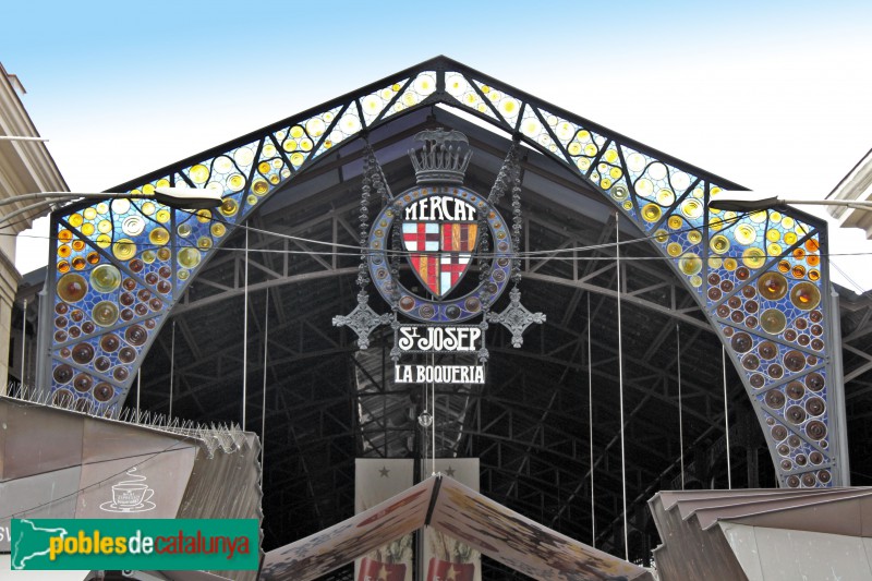 Barcelona - Mercat de la Boqueria (Foto: Albert Esteves, 2014) Barcelona - Mercat de la Boqueria