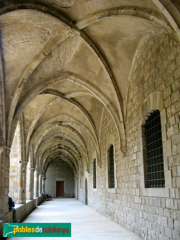 Barcelona - Hospital de la Santa Creu. Claustre