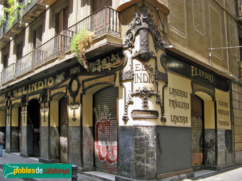 Barcelona - Magatzems El Indio (Foto: Albert Esteves, 2007) Barcelona - Magatzems El Indio