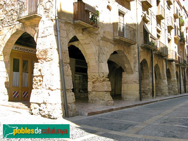 Tarragona - Porxos carrer Merceria