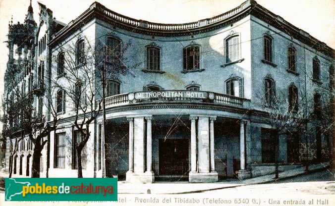 Barcelona - Torre Andreu (La Rotonda), postal antiga Barcelona - Torre Andreu (La Rotonda), postal antiga