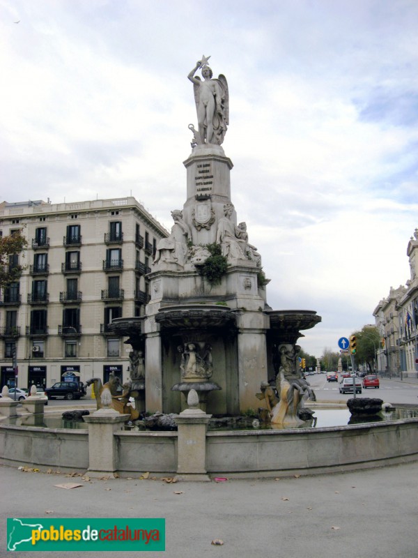 Barcelona - Font del Geni Català (Foto: Albert Esteves, 2016) Barcelona - Font del Geni Català