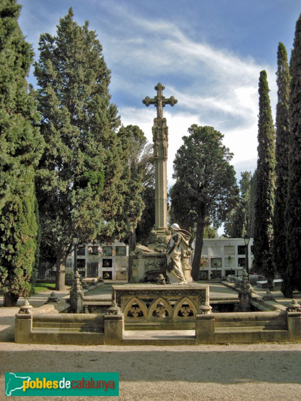 Alella - Cementiri. Panteó Borrell (Foto: Albert Esteves, 2007) Alella - Cementiri. Panteó Borrell