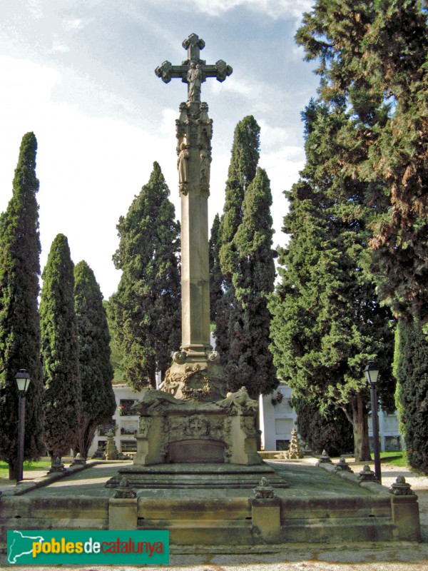 Alella - Cementiri. Panteó Borrell (Foto: Albert Esteves, 2007) Alella - Cementiri. Panteó Borrell