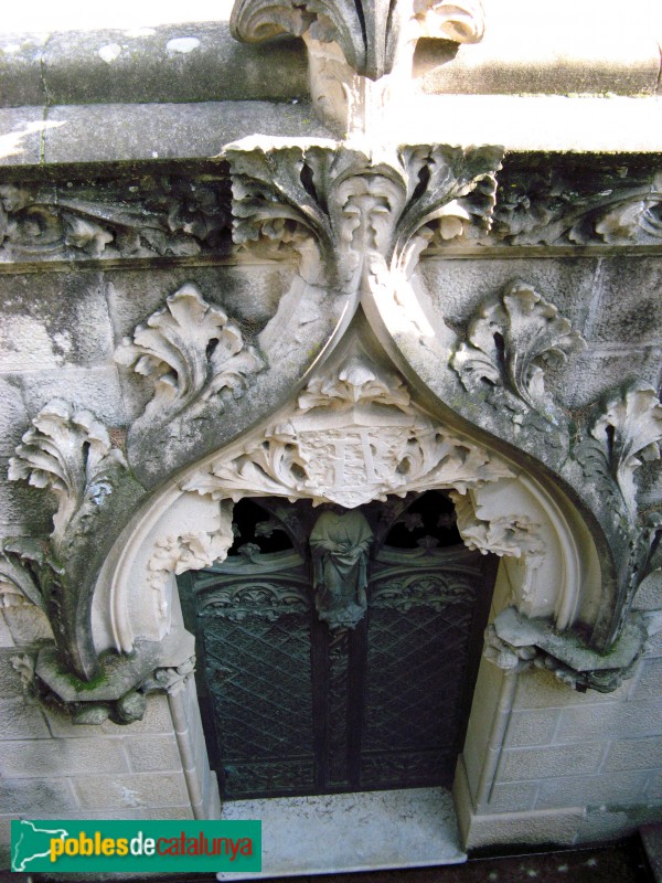 Alella - Cementiri. Panteó Borrell (Foto: Albert Esteves, 2007) Alella - Cementiri. Panteó Borrell