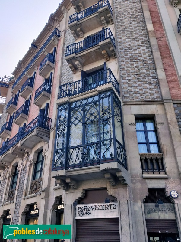 Barcelona - Passeig de Gràcia, 75 (Foto: Anna Corcoll, 2019) Barcelona - Passeig de Gràcia, 75