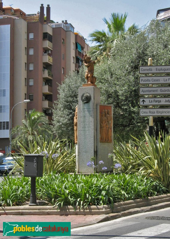 L´Hospitalet de Llobregat - Monument a Clavé (Foto: Albert Esteves, 2008) L´Hospitalet de Llobregat - Monument a Clavé