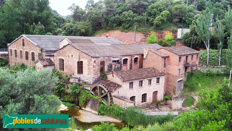 Rellinars - Molí de la Fàbrica (Foto: Tonkavi, 2020) Rellinars - Molí de la Fàbrica
