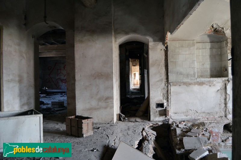 El Papiol - Molí de Can Capdevila, interior (Foto: Eloy Fernández Castillo, 2017) El Papiol - Molí de Can Capdevila, interior