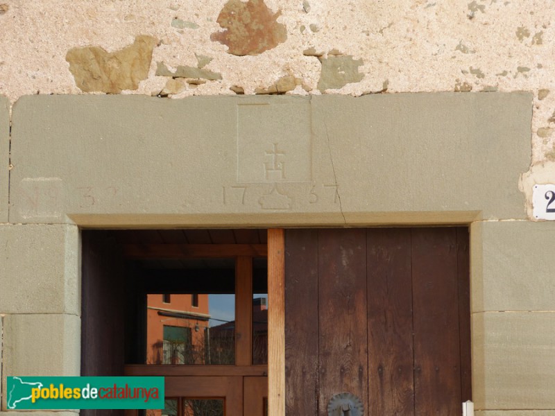 Folgueroles - Can Joan. Llinda (Foto: Graciel·la Vidal, 2020) Folgueroles - Can Joan. Llinda