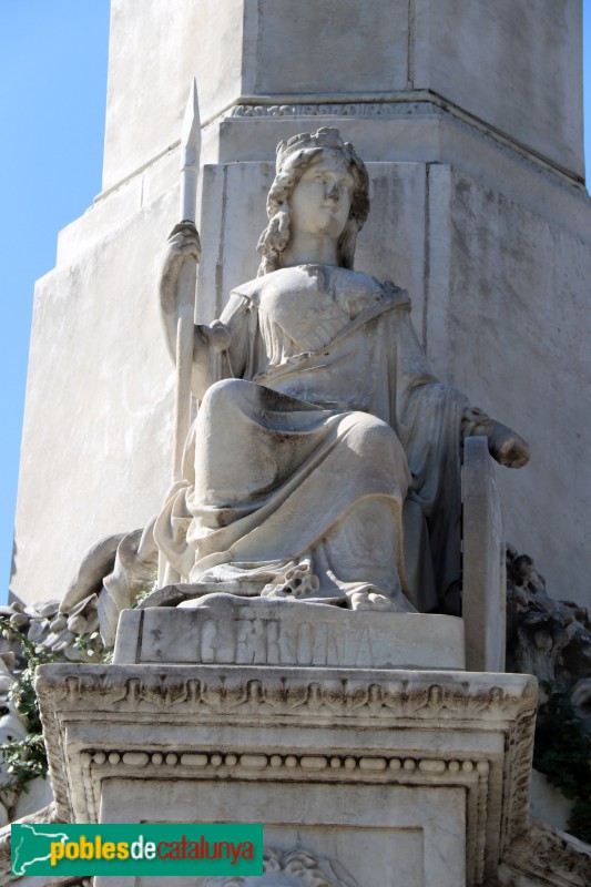 Barcelona - Font del Geni Català. Girona (Foto: Albert Esteves, 2020) Barcelona - Font del Geni Català. Girona