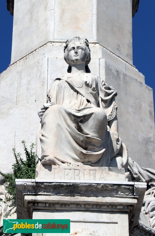 Barcelona - Font del Geni Català. Lleida (Foto: Albert Esteves, 2020) Barcelona - Font del Geni Català. Lleida