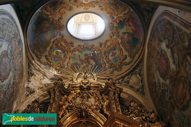 Barcelona - Església de Betlem, capella del Sagrat Cor (Foto: Albert Esteves, 2020) Barcelona - Església de Betlem, capella del Sagrat Cor