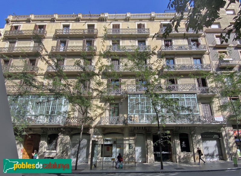 Barcelona - Carrer Trafalgar (Foto: Albert Esteves, 2020) Barcelona - Carrer Trafalgar